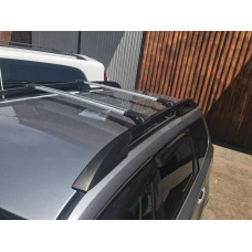 Поперечины на рейлинги с замком (2 шт) до 110 см, черный для Subaru Forester 2008-2013 гг