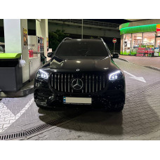 Передняя решетка радиатора 2019-2023 (GT Panamericana) для Mercedes GLS X167 2019- гг