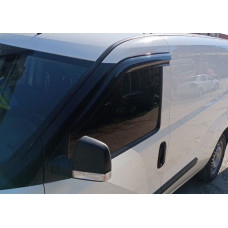 Ветровики на окна (2 шт., Sunplex Sport) для Fiat Doblo II 2010-2022 гг