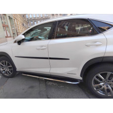 Боковые подножки Оригинал V2 (2 шт) для Lexus NX 2014-2021 гг