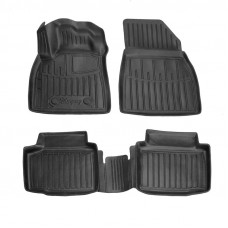 Резиновые Коврики Stingray 3D (2WD, 5 шт) для Dacia Duster 2024- гг
