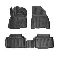 Резиновые коврики Stingray 3D (4WD, 5 шт) для Renault Duster 2024- гг