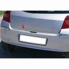 Накладка на багажник нержавейка для Renault Clio III 2005-2012 гг