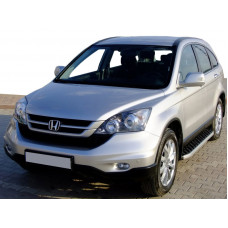 Боковые пороги BlackLine (2 шт, алюминий) для Honda CRV 2012-2016 гг