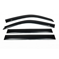 Ветровики на окна (4 шт, HIC) для Toyota Land Cruiser 100 1998-2007 гг