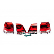 Задние Фонари 2007-2015 V1 (Дизайн 2016-2025) для Toyota Land Cruiser 200 2007-2021 гг