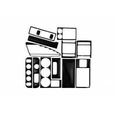 Накладки на панель приборов (1996-2002) Черный для Citroen Berlingo