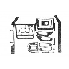 Накладка на панель Meric (передняя часть) 2004-2006, Титан для Mercedes Viano