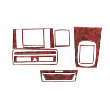 Накладки в салон (1999-2000) Темне дерево для Ауди A4 B5 рр