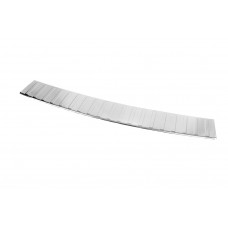 Накладка на задний бампер Carmos нержавейка для Peugeot 408 2022- гг