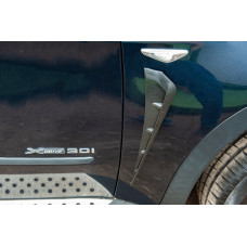 Универсальные вентиляционные накладки на крылья Тип-A (имитация, 2 шт)