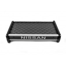 Полка на панель (2001-2010, Серая с серой строчкой) для Nissan Primastar