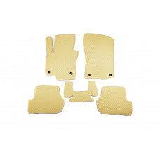 Коврики EVA (Бежевые) для Skoda Octavia II A5 2006-2010 гг