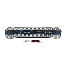 Передня решітка (2015-2018, синій, LED) для Ford Ranger рр
