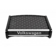 Полка на панель (Серая с серой строчкой) для Volkswagen T5 Transporter 2003-2010 гг