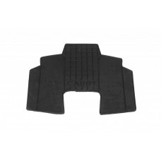 Задний туннельный коврик резиновый (Polytep) для Volkswagen Caddy 2010-2015 гг