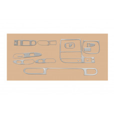 Декор на панель (1995-1998) Алюміній для Kia Sephia рр