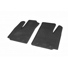 Резиновые коврики (2 шт, Polytep) для Fiat Doblo I 2001-2005 гг