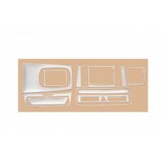 Накладки в салон (1999-2000) Алюміній для Ауди A4 B5 рр