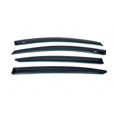 Ветровики SD 2017-2025 (4 шт, HIC) для Kia Rio 2017- гг