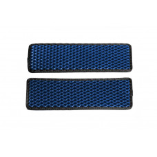 Коврики на пороги EVA (2 шт, Синие) для Renault Master 2011-2023 гг