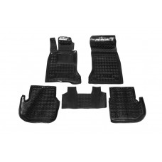 Резиновые коврики с бортиком 2013-2016 (Autogumm) для BMW 5 серия F-10/11/07