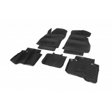Резиновые коврики с бортиком (Autogumm) для Citroen Nemo 2007-2017 гг