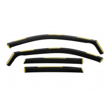 Вітровики вставні Niken Luxury (4 шт) для Nissan Qashqai 2021- рр