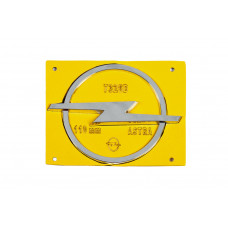 Значок Opel 7326D (110 мм на 140 мм) для Тюнинг Opel