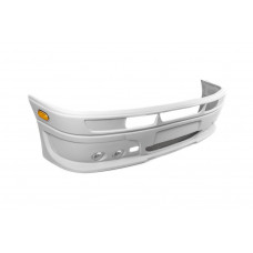 Накладка на передній бампер 4 фари (під фарбування) для Volkswagen LT 1995-2006 рр