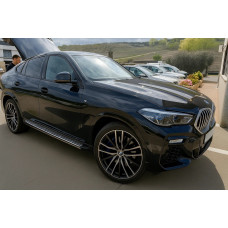 Бокові пороги OEM (2 шт) для BMW X6 G06 2019- рр