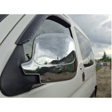 Накладки на Зеркала (2 шт., пластик) Carmos для Citroen Berlingo 1996-2008 гг