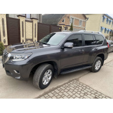 Рейлинги Оригинальный Дизайн (Серые, 2 шт) для Toyota Land Cruiser Prado 150 2009-2023 гг
