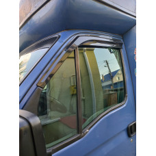 Ветровики на окна (2 шт., Sunplex Sport) для Renault Master 1998-2010 гг