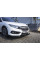 Передний лип-спойлер V1 (черный) для Honda Civic Sedan X 2016-2021 гг