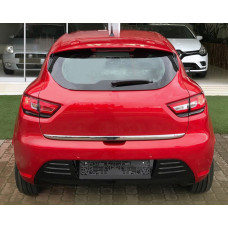 Кромка багажника (нерж) Carmos - Турецька сталь для Renault Clio V 2019- рр