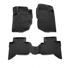 Резиновые коврики Stingray 3D (4 шт) для Mitsubishi L200 2024- гг