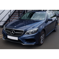 Передняя решетка Diamond Silver (для Avantgarde и AMG-Line, 2013-2016) для Mercedes E-сlass W212