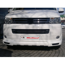 Накладка на передний бампер Sport 2 (грунт под покраску) для Volkswagen T5 2010-2015 гг
