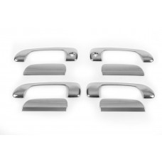 Накладки на ручки Хром (8 шт, Нержавейка) для Honda Civic Sedan VII 2001-2006 гг