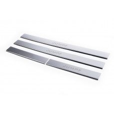 Накладки на дверные пороги (Jumpy, 4 шт) для Citroen Jumpy/Dispatch 2017- гг