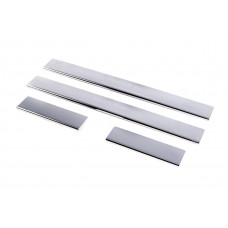 Накладки на пороги Carmos (4 шт, нержавейка) для Nissan Note 2004-2012 гг