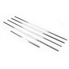 Нижняя окантовка стекол (нерж.) для Citroen C-5 2001-2008 гг