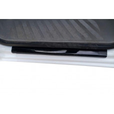 Накладки на пороги DDU (2 шт., ABS) Матовые для Volkswagen Crafter 2006-2016 гг