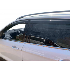 Ветровики на окна (4 шт, HIC) для Volkswagen Tiguan 2007-2016 гг