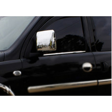 Окантовка окон (2 шт, нержавейка) для Opel Combo 2002-2012 гг
