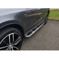 Бокові пороги OEM-V1 (2 шт., Алюміній) для Ауди Q3 2011-2019 рр