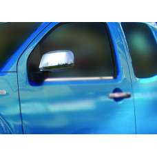Накладки на дзеркала (2 шт, нерж.) для Nissan Pathfinder R51 2005-2014 рр