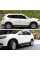Боковые Подножки OEM V1 (Тип A) для Nissan X-trail T32/Rogue 2014-2021 гг