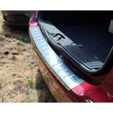 Накладка на задній бампер Carmos (нерж) для Mercedes A-сlass W169 2004-2012 рр